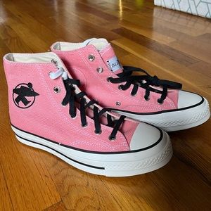 Pink Converse High Tops — NEVER WORN